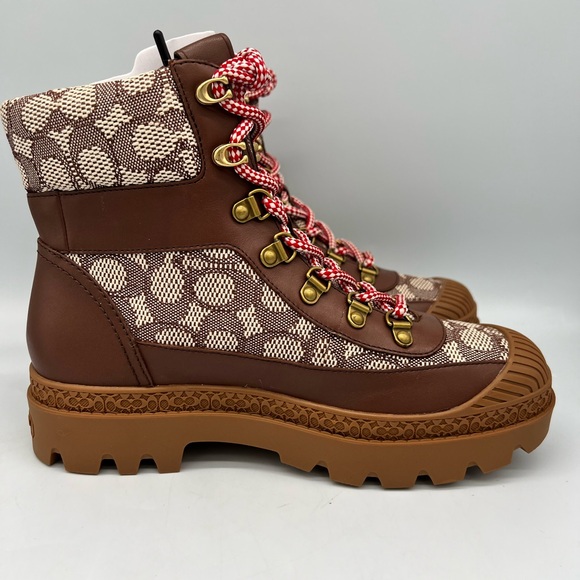 Coach Talia Signature Jacquard Boots - Picture 2 of 9